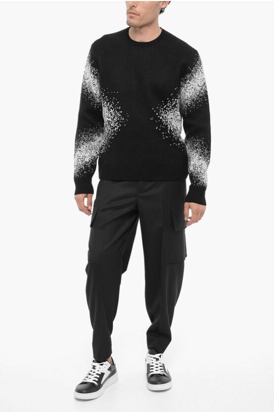  닐바렛 카고 팬츠 NBV3PA077A V011 001 Black - NEIL BARRETT