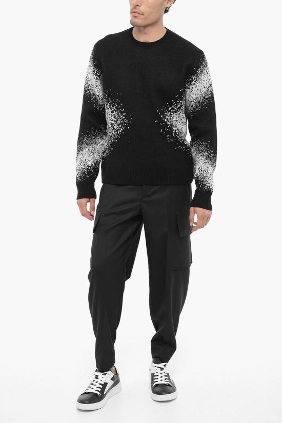  닐바렛 카고 팬츠 NBV3PA077A V011 001 Black - NEIL BARRETT