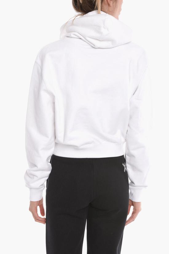  오프화이트 후드 티셔츠 OWBB016C99JER0010110 White - OFF WHITE