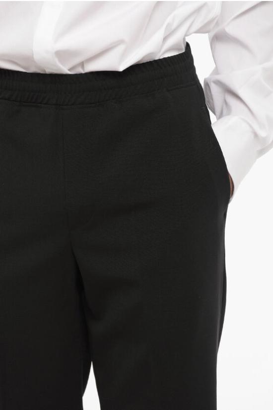  닐바렛 수트 팬츠 NBV3PA635H V000 001 Black - NEIL BARRETT