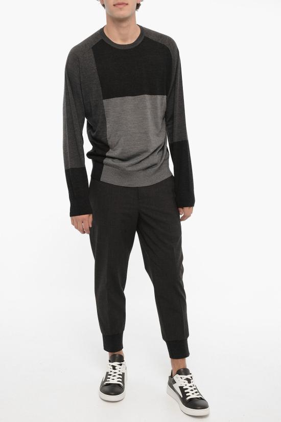  닐바렛 스웨터 NBV7MA156A V604C 047 Nero Grigio - NEIL BARRETT