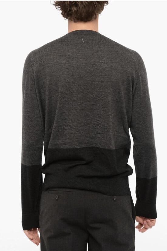  닐바렛 스웨터 NBV7MA156A V604C 047 Nero Grigio - NEIL BARRETT
