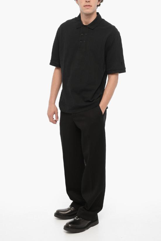  닐바렛 폴로 티셔츠 NBV7JT221A V503 001 Blue - NEIL BARRETT