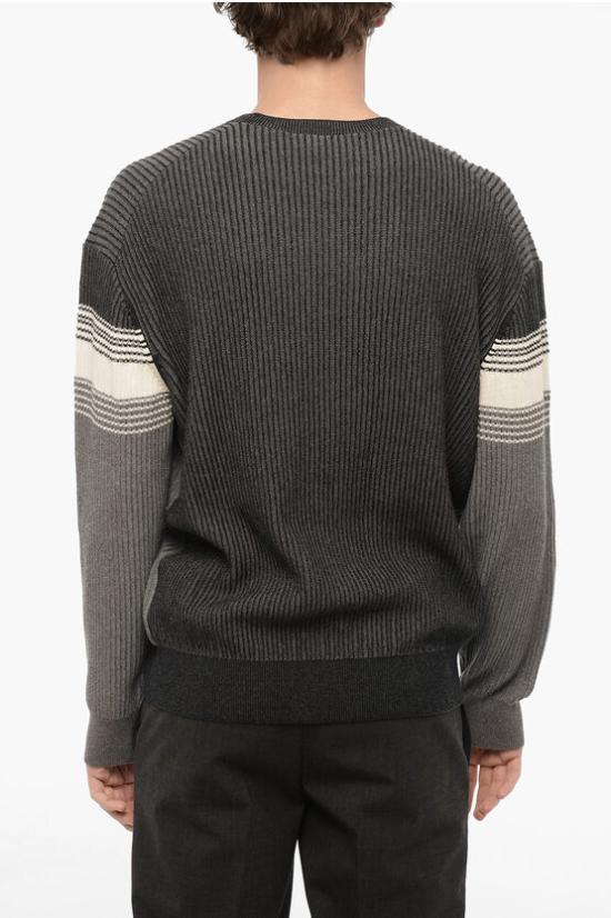  닐바렛 스웨터 NBV7MA111A V607 004 Gray - NEIL BARRETT