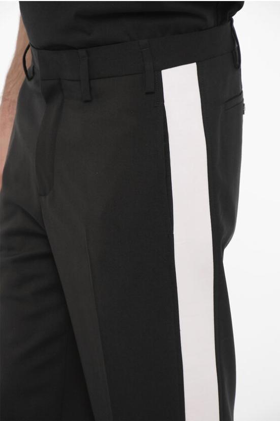  닐바렛 트레이닝/조거 팬츠 NBV3PA78SA V000 001 Black - NEIL BARRETT