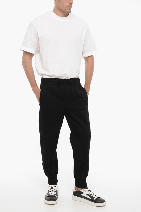  닐바렛 트레이닝/조거 팬츠 NBV7JP077A V511C 001 Black - NEIL BARRETT