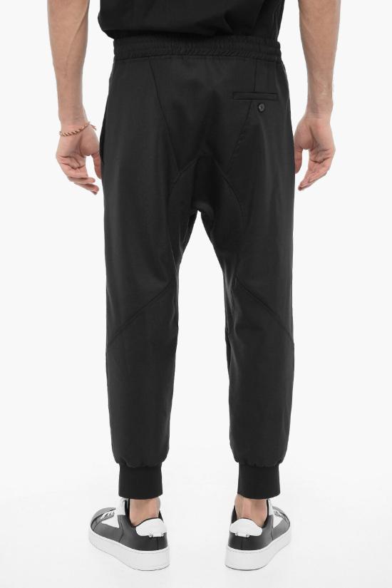  닐바렛 트레이닝/조거 팬츠 NBV3PA124H V004C 001 Black - NEIL BARRETT