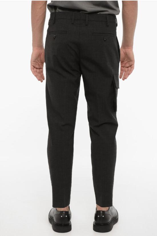  닐바렛 수트 팬츠 NBV3PA117H V004 018 Yellow - NEIL BARRETT