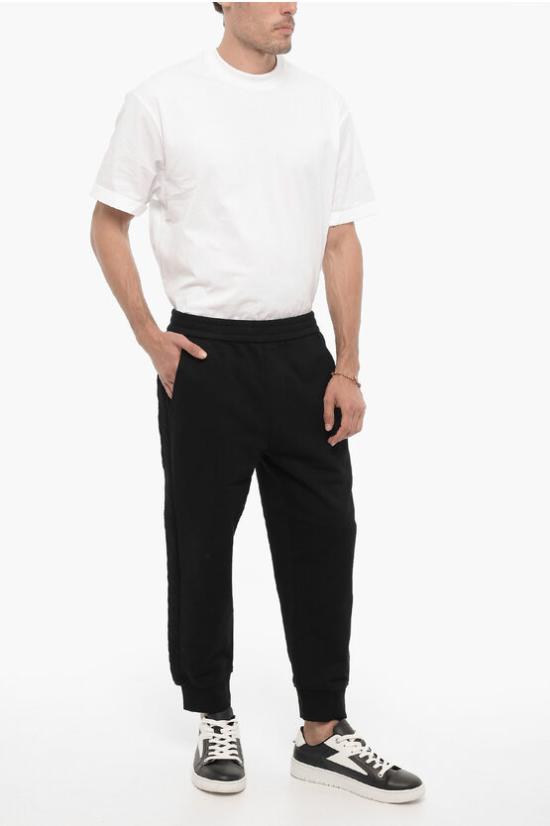  닐바렛 트레이닝/조거 팬츠 NBV7JP076H V519C 001 Black - NEIL BARRETT