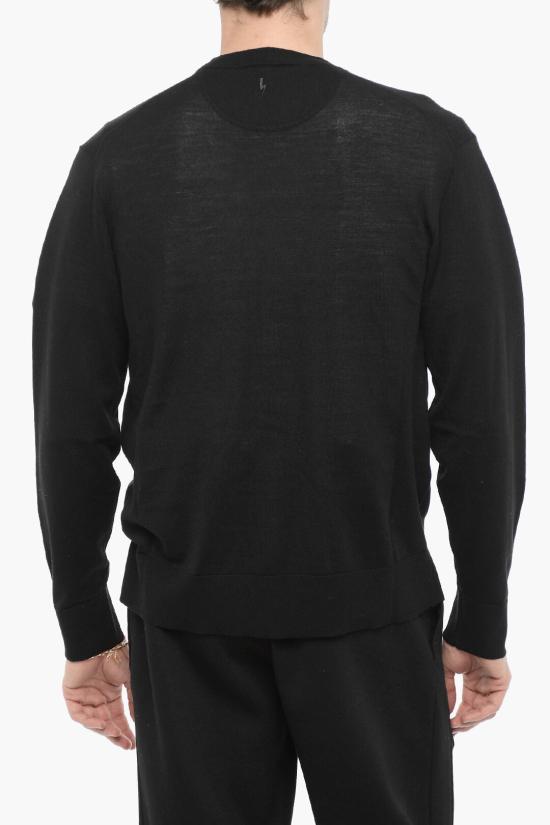  닐바렛 가디건 NBV7MA154A V604 001 Black - NEIL BARRETT