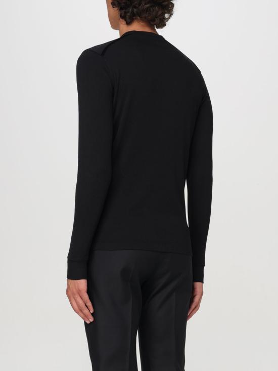 24FW 톰포드 긴팔 티셔츠 JHL005JMT003F23 LB999 Black - TOMFORD