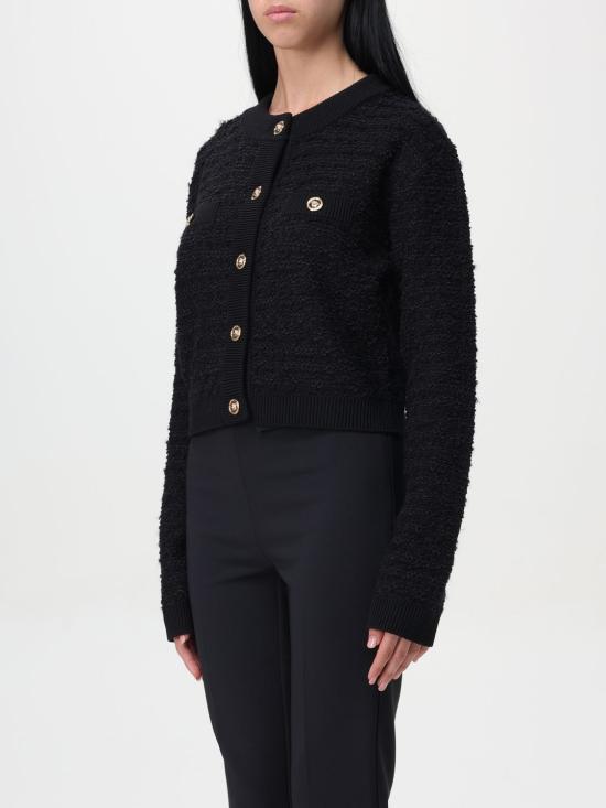 25FW 베르사체 가디건 10113581A11290 1B000 Black - VERSACE