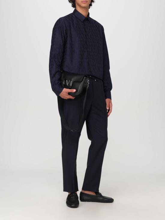 25FW 발렌티노 가라바니 긴팔 셔츠 5V3AB7659VC YE6 Blue - VALENTINO GARAVANI