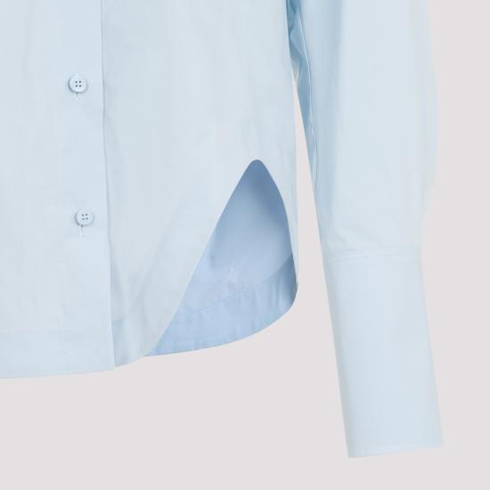 24FW 디 아티코 셔츠 247WCH14 C052 135 BABY BLUE - THE ATTICO