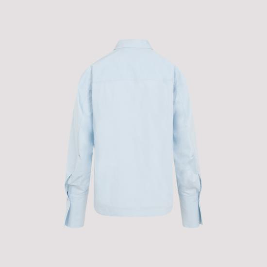 24FW 디 아티코 셔츠 247WCH14 C052 135 BABY BLUE - THE ATTICO