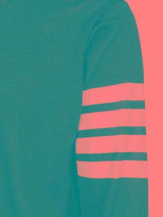 25FW 톰브라운 스웨터 MKA002A00014415 Dark Blue - THOM BROWNE