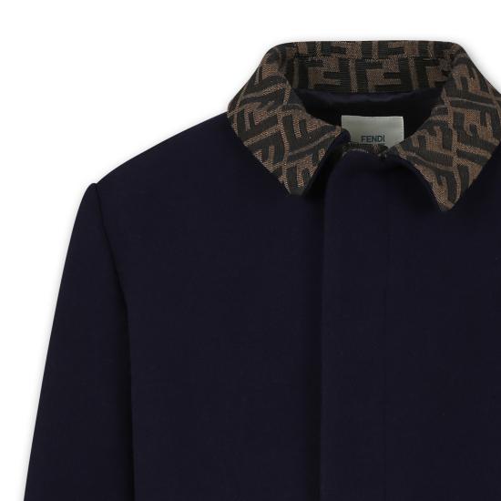 24FW [키즈] 펜디 코트 JUA214 ARSM F1I11 BLUE - FENDI