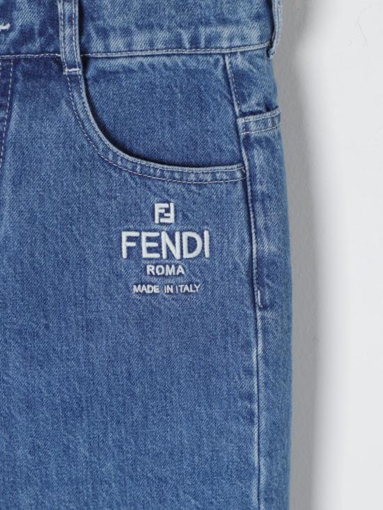 25FW [키즈] 펜디 진 JUF116AMHX F0QG0 Denim - FENDI