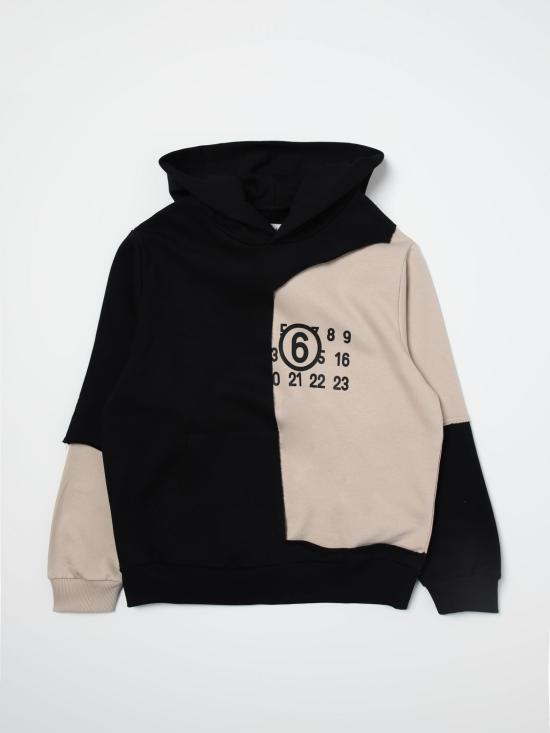 24FW [키즈] MM6 메종마르지엘라 트레이닝 상의 M60679MM02X M6C27 Cream