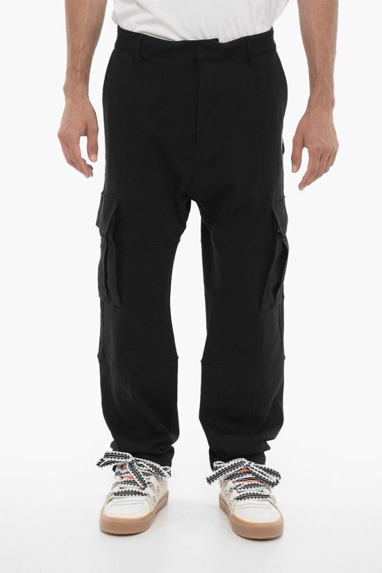  마르셀로 불론 스트레이트 팬츠 CMCH030F21JER0011001 Black