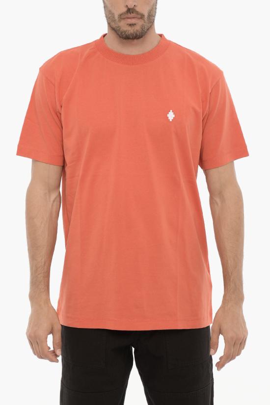  마르셀로 불론 반팔 티셔츠 CMAA018F23JER0052001 Orange
