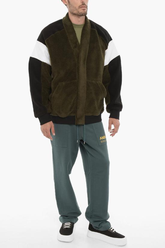  엠부시 봄버 자켓 BMBA024F22FLE0015500 Nero Verde - AMBUSH