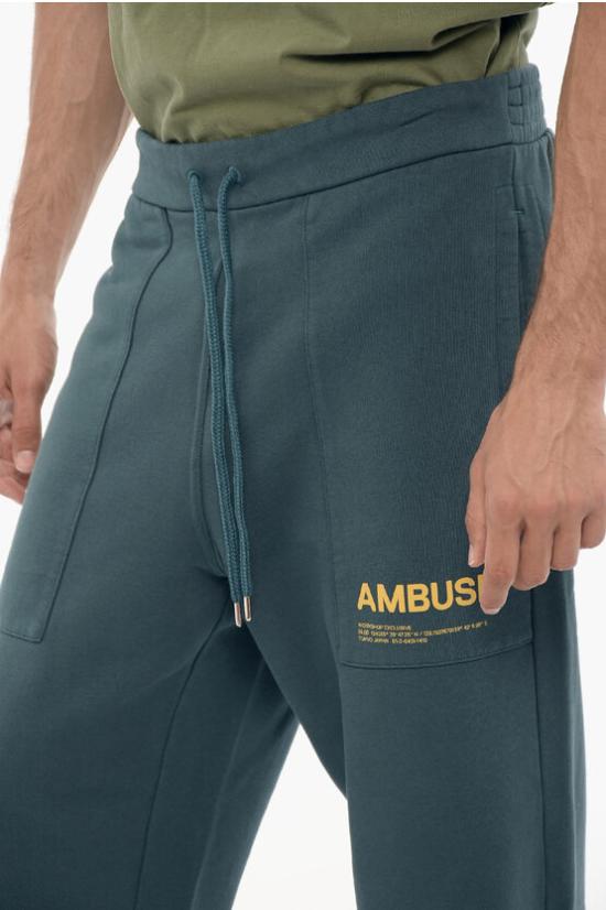  엠부시 트레이닝/조거 팬츠 BMCH003F21FLE0014818 Blue - AMBUSH