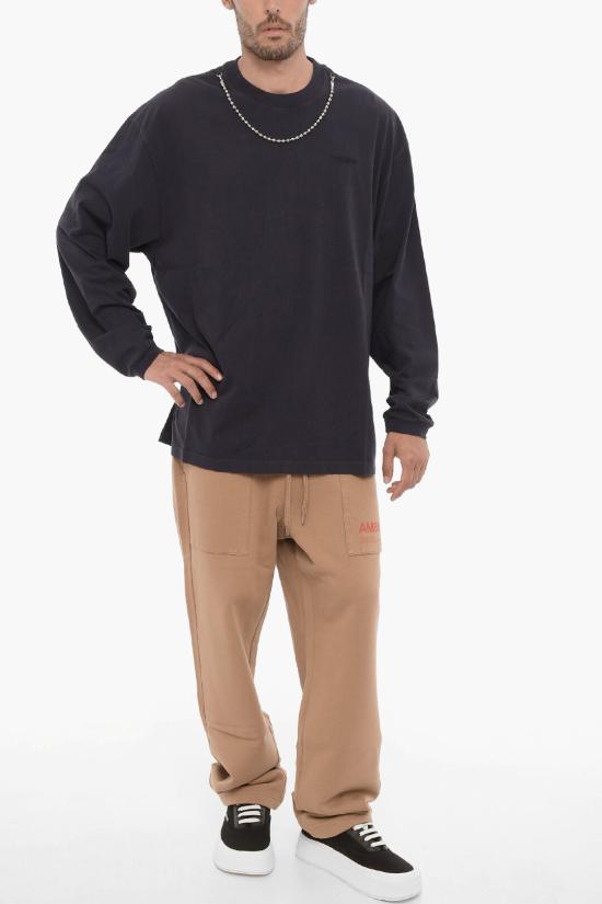  엠부시 긴팔 티셔츠 BMAB026F23JER0014646 Blue - AMBUSH