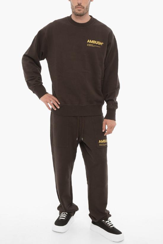  엠부시 긴팔 티셔츠 BMBA021F21FLE0016418 Brown - AMBUSH