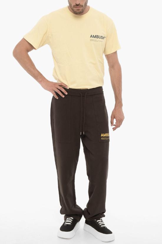  엠부시 트레이닝/조거 팬츠 BMCH003F21FLE0016418 Brown - AMBUSH