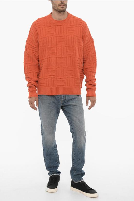  엠부시 스웨터 BMHE022F22KNI0012626 Orange - AMBUSH