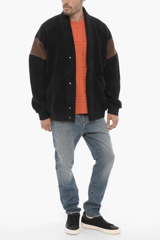  엠부시 봄버 자켓 BMBA024F22FLE0011000 Marrone Nero - AMBUSH