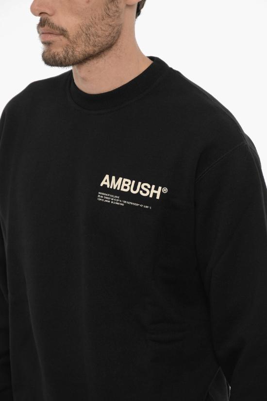  엠부시 긴팔 티셔츠 BMBA021F21FLE0011001 Black - AMBUSH