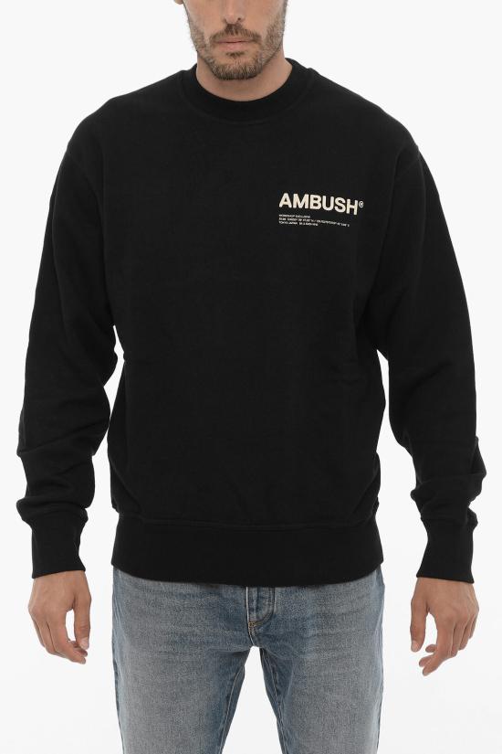  엠부시 긴팔 티셔츠 BMBA021F21FLE0011001 Black