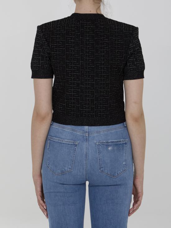 24FW 발망 가디건 DF1SB215 BLACK - BALMAIN