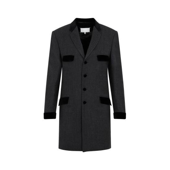  마르지엘라 자켓 S67BN0038 S53234 855M CHARCOAL - MAISON MARGIELA