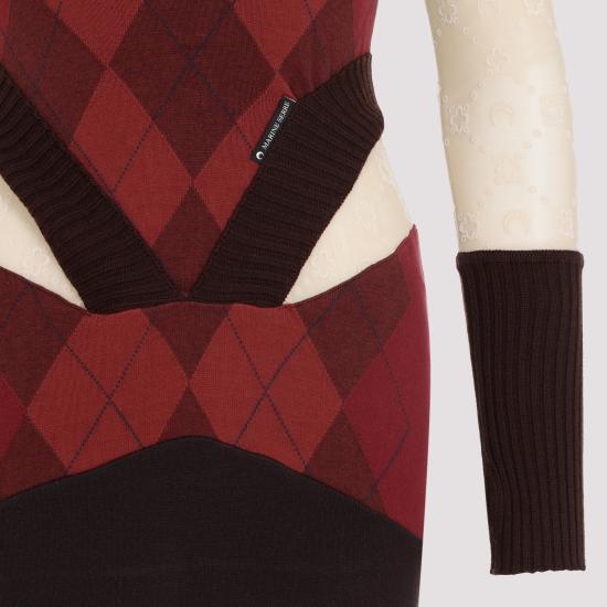  마린세르 롱 원피스 WDR034 UKNI0001 GN45 MULTICOLOR - MARINE SERRE