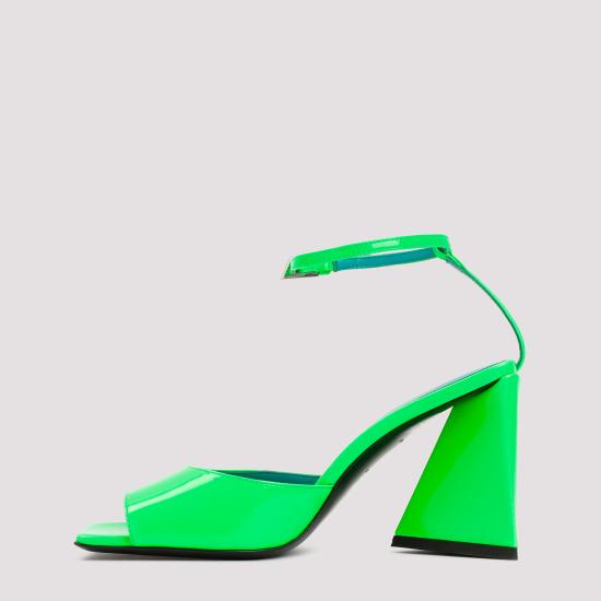 디 아티코 힐/펌프스 231WS599 E056 407 FLUO EMERALD - THE ATTICO