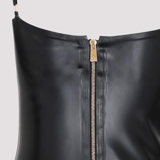  베르사체 미디 원피스 1005491 1A02569 1B000 BLACK - VERSACE