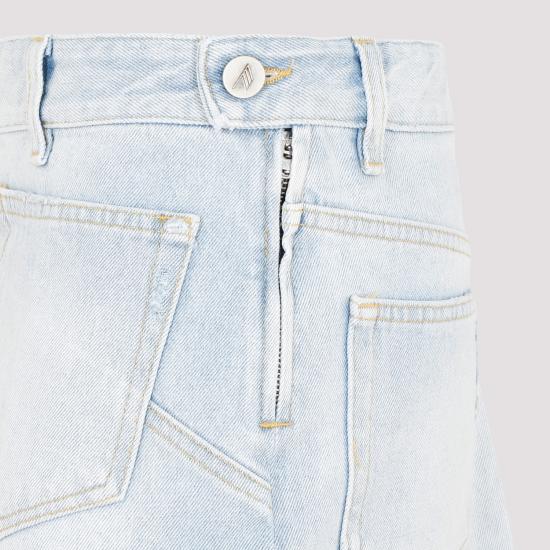  디 아티코 숏 스커트 236WCS155 D057 024 SKY BLUE - THE ATTICO