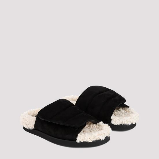  지아 보르기니 뮬/슬리퍼 GIA3UGH 5000 BLACK - GIA BORGHINI