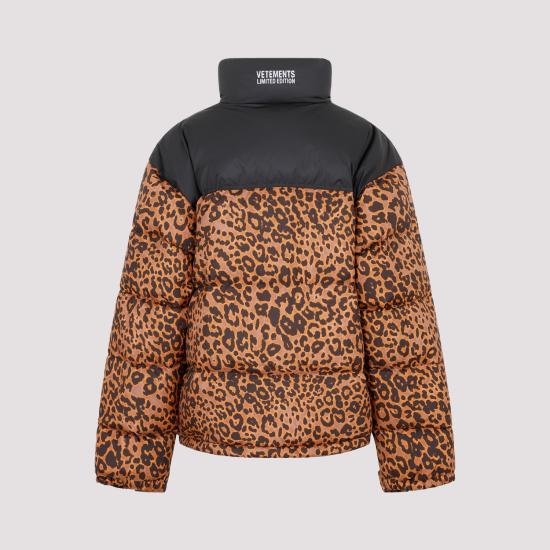  베트멍 패딩 UE54JA120L LEOPARD - VETEMENTS