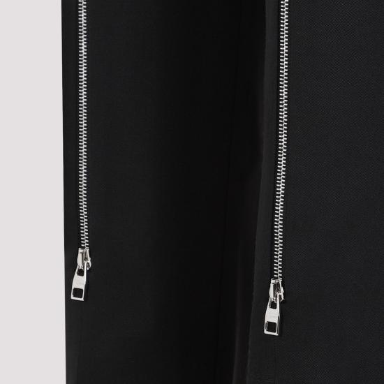  알렉산더 맥퀸 스트레이트 팬츠 757361 QJAAC 1000 BLACK - ALEXANDER MCQUEEN