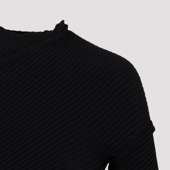  발렌시아가 롱 원피스 751094 T5199 1000 BLACK - BALENCIAGA