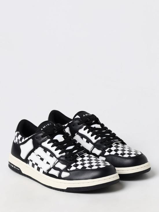 25FW 아미리 스니커즈 AMFOSR1032 BLACK WHITE - AMIRI