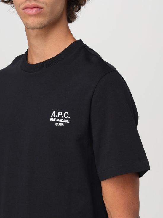 26SS 아페쎄 루 마담 스탠다드 티셔츠 COHBUM26388 TZC Black - A.P.C.