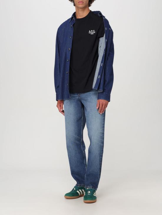 26SS 아페쎄 루 마담 스탠다드 티셔츠 COHBUM26388 TZC Black - A.P.C.