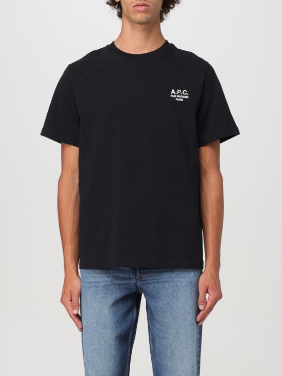 26SS 아페쎄 루 마담 스탠다드 티셔츠 COHBUM26388 TZC Black
