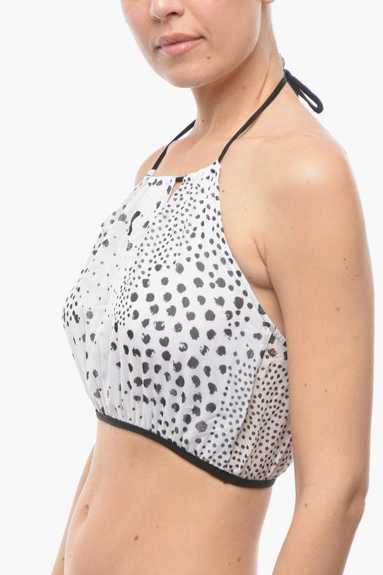  칼라거펠트 민소매 티셔츠 KL22WCU08 WHITE Black White - KARL LAGERFELD