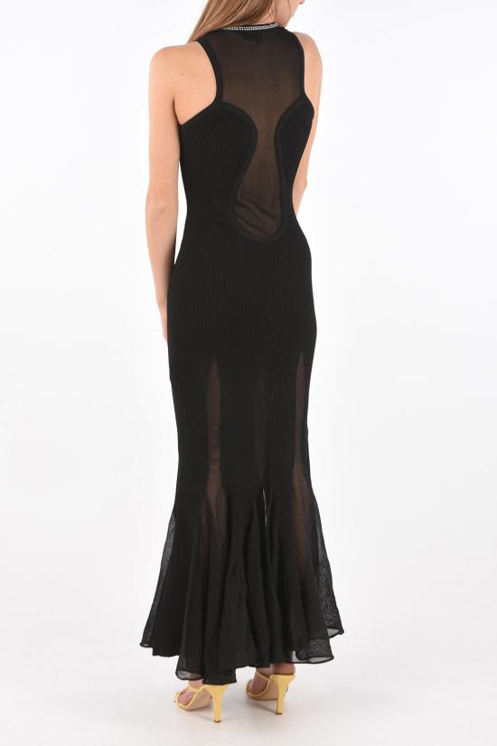  필립 플레인 롱 원피스 P19C WRG1117 PTE003N 02 Black - PHILIPP PLEIN